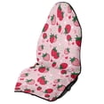 thumbnail image 1 of XYZCANDO Strawberry Pattern Car Seat Towel Cover Machine Washable Terry Cloth Car Seat Covers, Non-Slip, Suitable for Truck Seat Van, Fit for SUVs Trucks Cars, 1 of 7