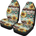 thumbnail image 1 of XYZCANDO Sunflower Pattern Front Seats Protector 2 Piece Full Protection Vehicle Seat Covers Car Interior car Front Seats, Breathable Waterproof SUV Van, 1 of 10