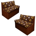 thumbnail image 1 of XYZCANDO Sunflower Print 2 Sets RV Dinette Cushion Covers Comfortable Slipcover Stretch 2 Seat Sofa Chair Cover Furniture Easy to Install for RV Camper Car Bench 2 Backrest Covers & 2 Bench Covers, 1 of 6
