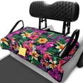 thumbnail image 1 of XYZCANDO Tropical Floral Golf Cart Seat Cover With 4 Pockets | Non-Slip Washable Universal Fit for 2-Seat Golf Carts, 1 of 9