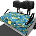 thumbnail image 1 of XYZCANDO Tropical Palm Tree Golf Cart Seat Cover with 4 Front Pockets - Universal Non-Slip Washable Terry Cloth Protector for 2-Seat Golf Carts, 1 of 8