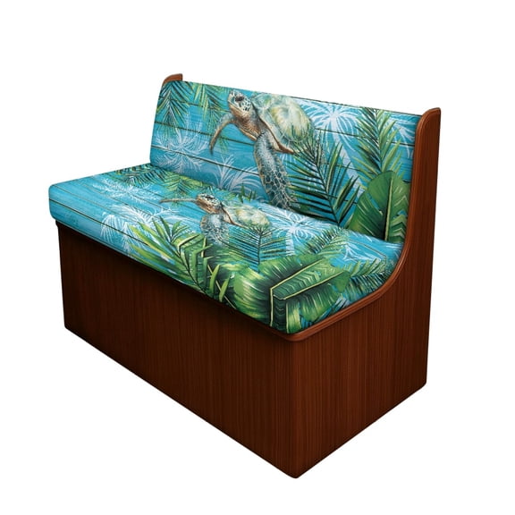 XYZCANDO Tropical Sea Turtle Camper Cushion Covers Elastic, Suitable for Caravan RV, RV Dinette Cushion Covers, for Sofa Bench