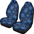 thumbnail image 1 of XYZCANDO Turtle Car Seat Covers Anti-Scratch Durable Car Front Seat Covers Automotive Interior Car Seats, Waterproof Interior Accessories Truck SUV, 1 of 10