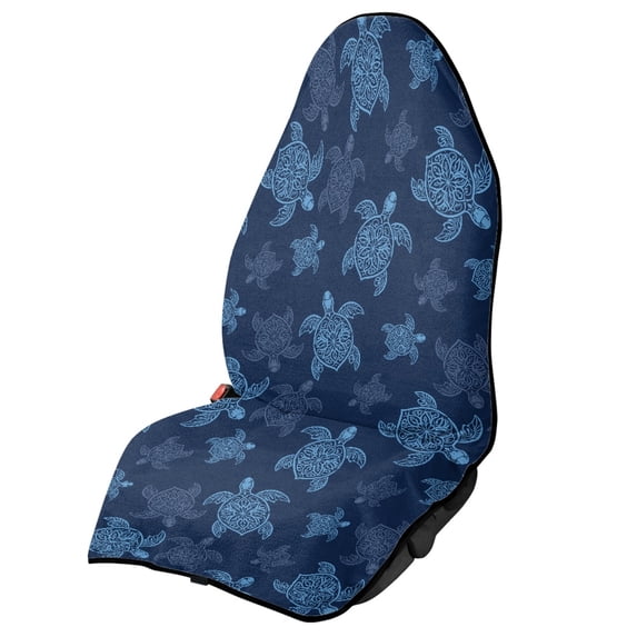 XYZCANDO Turtle Car Seat Covers Waterproof Car Seat Towel Cover, Non Slip, Suitable for Van Truck Seat, Fit for Trucks Cars SUVs