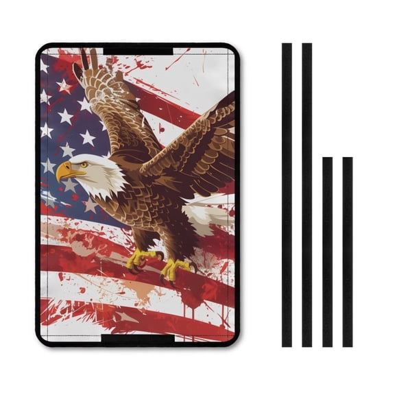XYZCANDO Us Flag Eagle Camper Window Cover RV Insulated Window Covers RV Blackout Window Cover RV Accessories for Inside RV Accessories for Inside Fun RV Black Out Window Covers