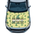 thumbnail image 1 of XYZCANDO All Weather Protection Car Engine Hood Cover, St. Patrick's Day Gnomes Swimsuit Fabric Car Hood Cover, All Seasons Protection Car Hood Protectors Cover, 1 of 9