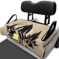 thumbnail image 1 of XYZCANDO Wilderness Bear 2-Seat Golf Cart Seat Cover with 4 Pockets, Non-Slip Washable Terry Cloth Universal Fit Outdoor Golf Accessory, 1 of 8