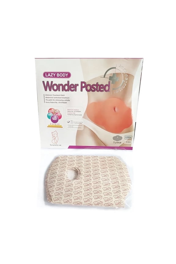 Body Wrap Sticker Belly Patch Warm S-l-i-m Patches - 10 Pieces