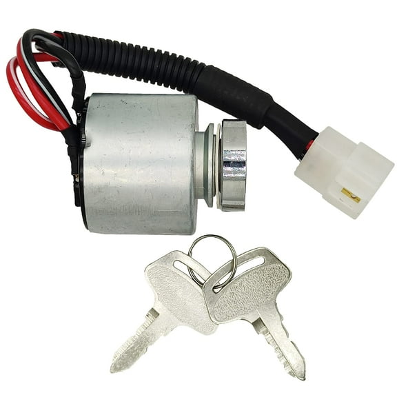 XYZIL Ignition Key Switch Compatible with Kubota Zero Turn Mower ZD28 ZD25F ZD28F ZD18F ZD21F ZD21 BX1500 1800 1830 2200 2230 G 1800 1900 TG1860G