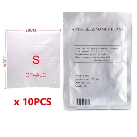 XYZdreams 10-Piece Anti-Frozen Facial Masks, Size S:28*28cm
