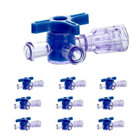 XYZdreams 10Pcs 3-Way Stopcocks Pipe Fittings