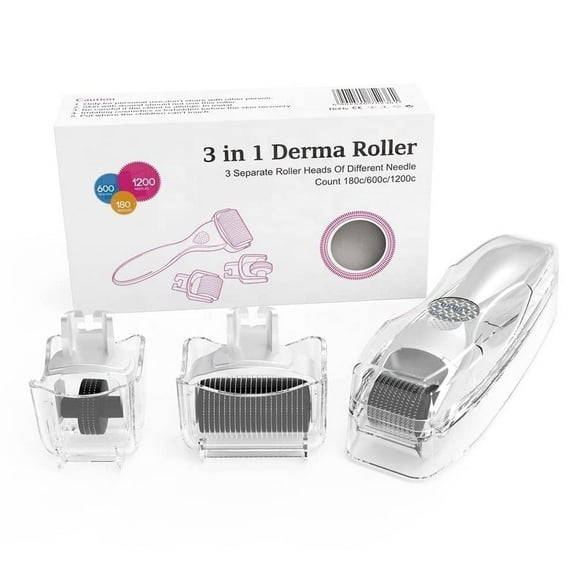 XYZdreams 3-Piece Micro Needling Roller System Kit Derma Roller