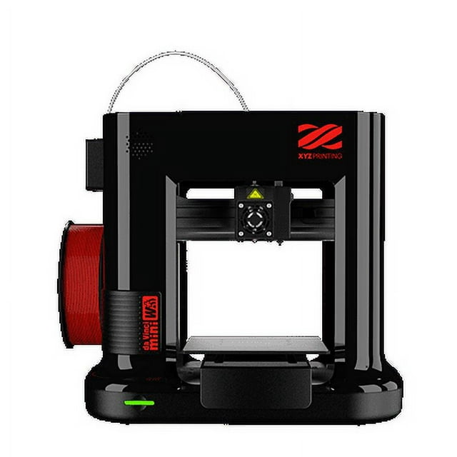 XYZprinting da Vinci Mini Wireless 3D Printer-6"x6"x6" Volume (Includes: 300g Filament, PLA/Tough PLA/PETG/Antibacterial PLA) Upgradable to print Metallic/Carbon PLA