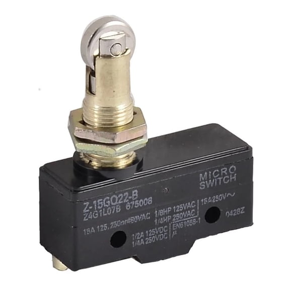 XZ-15GQ22-B NO+NC Micro Switch SPDT Panel Mount Roller Plunger Lever Type