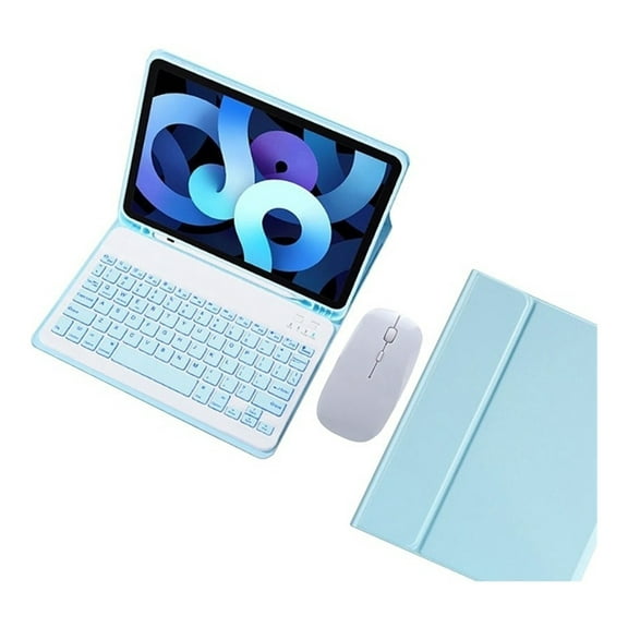XZAMB Backlit Keyboard Case with Mouse compatible with iPad 9.7 Inch - Ultimate Productivity Bundle