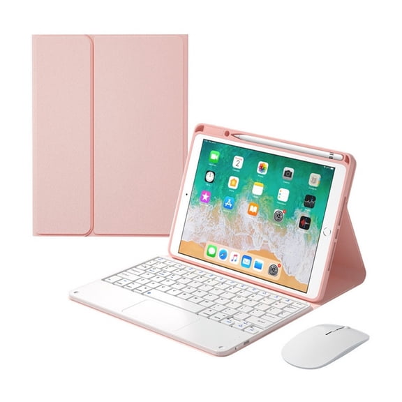 XZAMB Case with Touch Keyboard and Mouse compatible with iPad Air 3 & iPad Pro 2nd Gen 10.5 - Ultimate Productivity Bundle