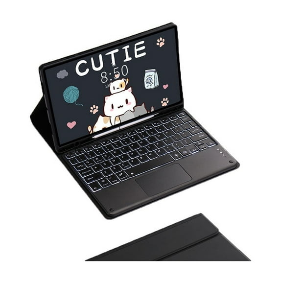 XZAMB Illuminated Keyboard Case compatible with iPad Pro 11 (3rd Generation) - Slim & Lightweight Design