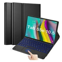 STYU Keyboard Case Compatible with Galaxy Tab S5e 2019 SM-T720/T725/T727, PU Leather Stand Cover with Magnetically Detachable Wireless Bluetooth Keyboard   Galaxy Tab S5e 10.5 Inch