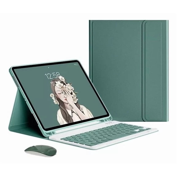 XZAMB Keyboard Case + Mouse for iPad Pro 13 Inch M4 2024