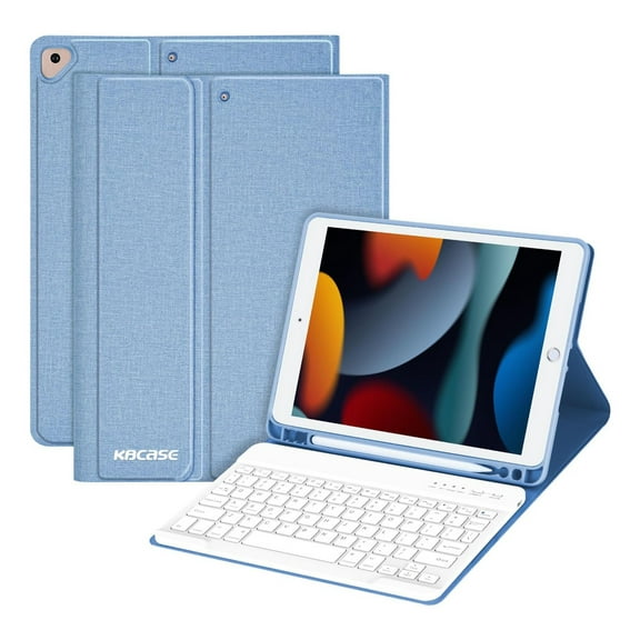 XZAMB Keyboard Case for iPad 7th Generation, Case with IPA