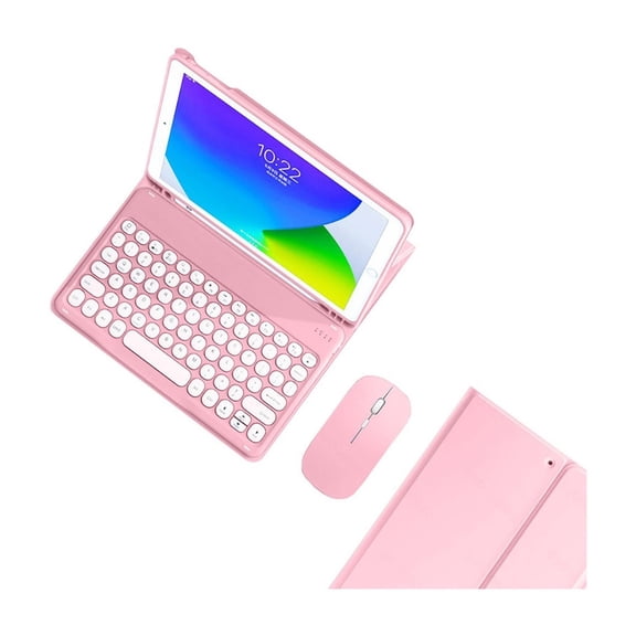 XZAMB Keyboard Case with Mouse compatible with iPad 9th 10.2 Inch - Ultimate Protection and Functionality