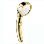XZAMB Shower Head High Pressure, 3 Settings Hand Held Showerhead with On Off Switch, Handheld Shower Heads with 79 Inch Stainless Steel Hose, for Bathroom (Gold)
