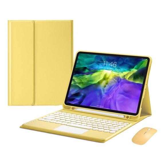 XZAMB Touch Keyboard and Mouse Case compatible with iPad 10.2'' (9th, 8th, 7th Generation) - Ultimate Protection and Functionality
