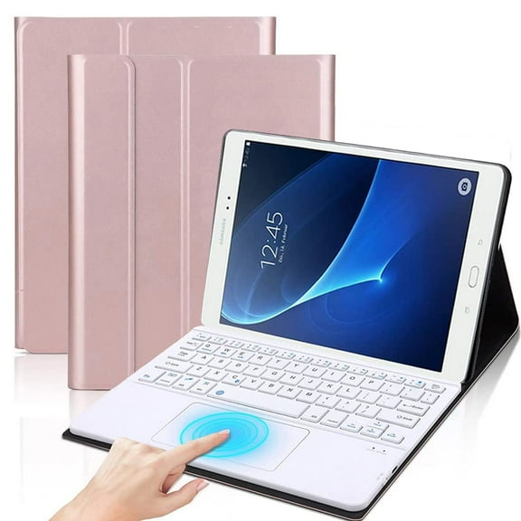 STYU TouchPad Keyboard Case Compatible with Galaxy Tab S4 10.5" 2018 SM-T830/T835, Magnetically Detachable Wireless Bluetooth Keyboard Galaxy Tab S4 10.5 inch 2018 (SM-T830/T835/T837)