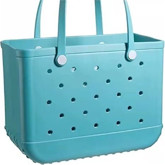 XZAMI Beach storage tote bag, rubber travel bag, sandproof large tote bag, suitable for sports, gym, travel, shopping and outdoor activities Handbag