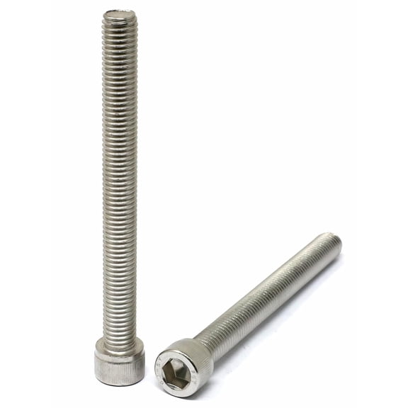 XZHANH-2 Pcs M12 x 120mm Thread Pitch 1.75 mm Stainless Steel 304 Hex Socket Head Cap Screws Bolts Kit