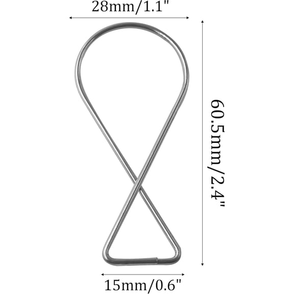 XZHANH-50PCS Ceiling Hook Clips, Metal Drop Ceiling Clips for Suspended Tile Grid, Hanging Hooks for Office Classroom Home Decoration