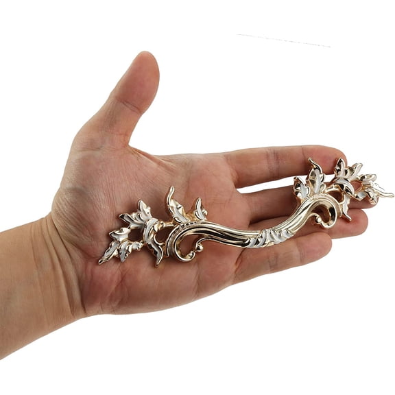 XZHANH-Gold Antique Dresser Handles, Euro Style French Provincial Door Pulls Vintage Closet Hardware Knob for Nightstand Cabinet Cupboard Drawer Furniture Kitchen Bathroom Bedroom Decoration