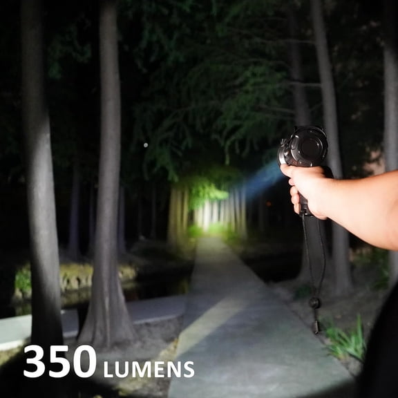 XZHANH-Handheld Spotlight up to 350 Lumens Flashlight LED Spot Light 3 Light Modes IP67 Waterproof with Foldable Stand Outdoor for Camping Boating Hiking