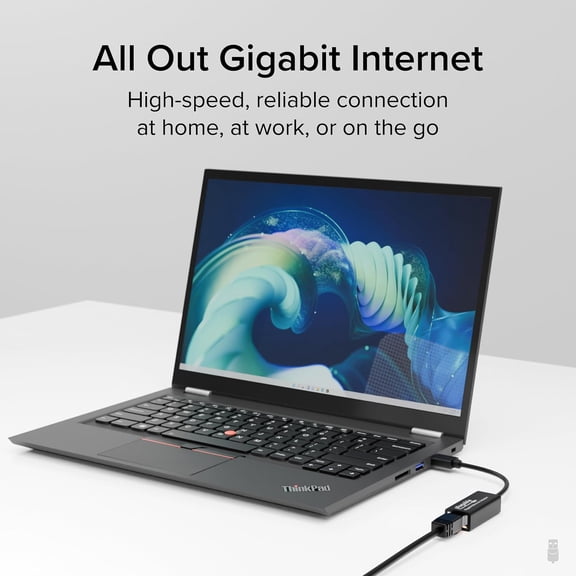 XZHANH-USB to Ethernet Adapter, USB 3.0 to Gigabit Ethernet, Compatible with Windows 11, 10, 8.1, 7, XP, macOS, Linux, Chrome OS