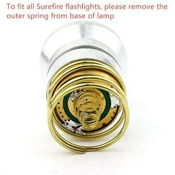 XZHANH-Ultra Bright Flashlights Upgrade LED Bulb Single Mode 1200 Lumens P60 LED Drop-in Module Flashlight Replacement Bulbs for C2 G2 Z2 6P 9P G3 S3