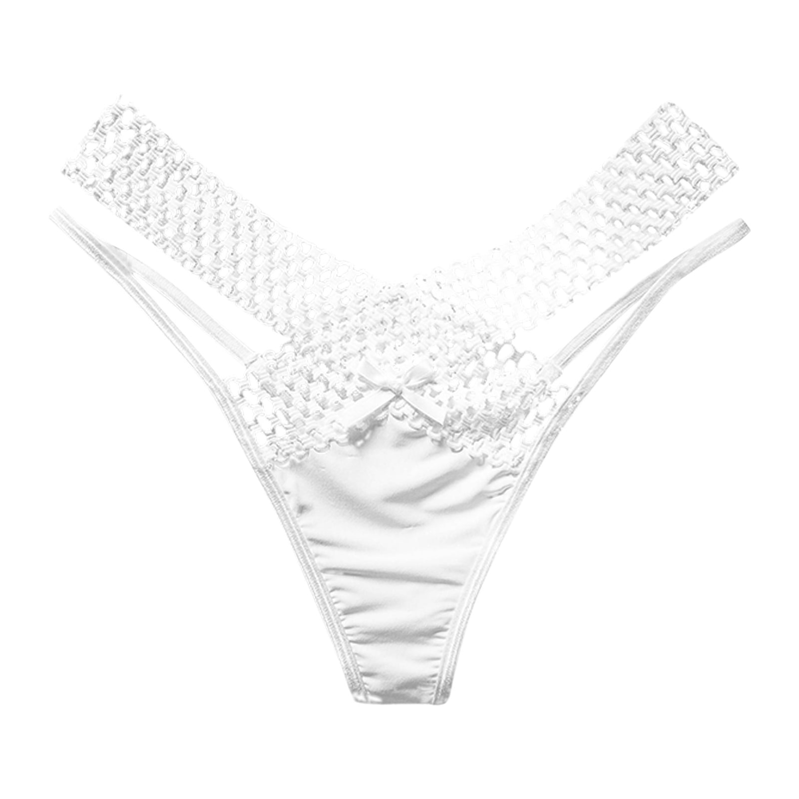 Xzhgs Striped Fall Bikini Women Underwear Thongs Lace Bikini Panties G String Thong Stretch