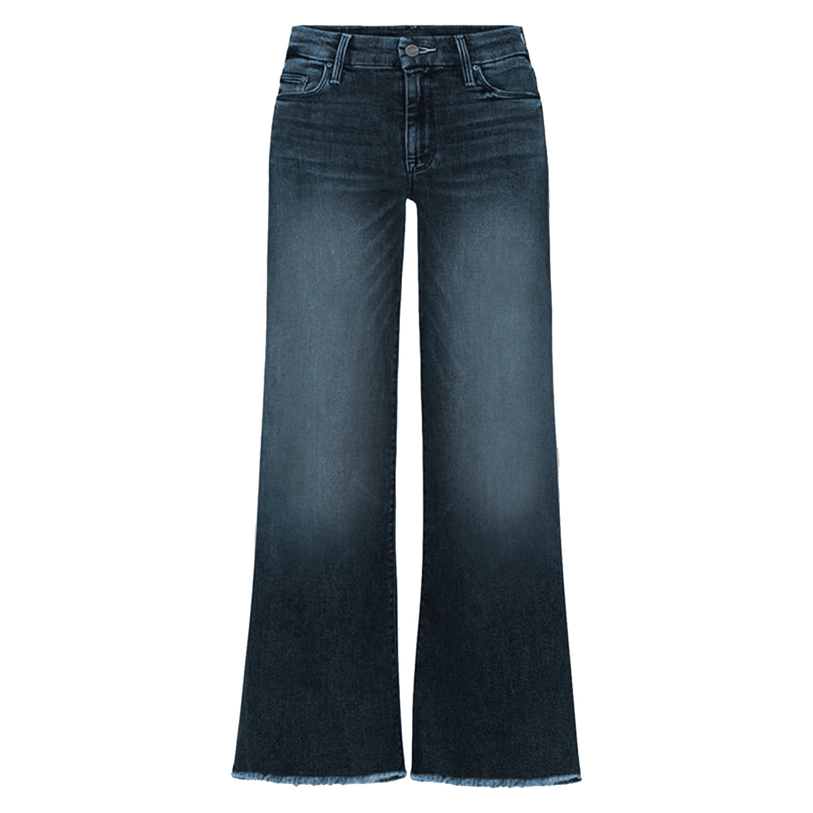 XZHGS Trendy Jeans for Women 2024 Women's Straight Leg Jeans Casual ...