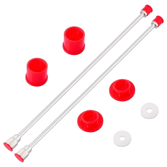 XZKING 2 Pack Airless Paint Sprayer Tip Extension Pole Extension Rod for Airless Painting Spray Gun 50cm (19.68")