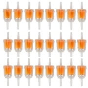 XZKING 20Pcs Motor Inline Gas Oil Fuel Filter Small Engine For 1/4 5/16" Line