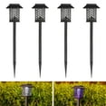thumbnail image 1 of XZKING 4 Pack Solar Bug Zapper Outdoor Solar Powered Mosquito Zapper Mosquito Lamp Fly Zapper Repellent Lighting Stake Landscape Fixture for Garden Patio Pathway Backyard Camping, 1 of 8