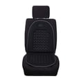 thumbnail image 1 of XZKING Car Seat Cover Breathable Seat Protector- Made with Premium Polyester Fiber and Massage Magnet Bubble Cushion for Cars Truck SUV Vans, Airbag Compatible,Black 1Pc, 1 of 3