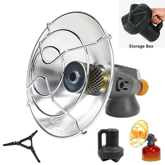 XZKING Portable Mini Propane Heater Outdoor Durable Heating Stove for Hiking Backpacking Ice Fishing Travel