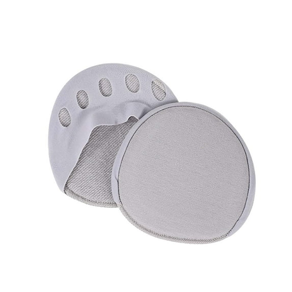 XZNGL 1 Pair Fabric Forefoot Pads - Comfortable Non-Slip Corrective Toe Socks Women's High Heels Invisible Socks Honeycomb