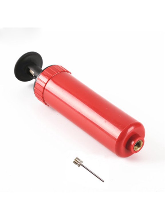 Ball Inflator Inflating Air Hand Pump Needle Sport Football Soccer Basketball