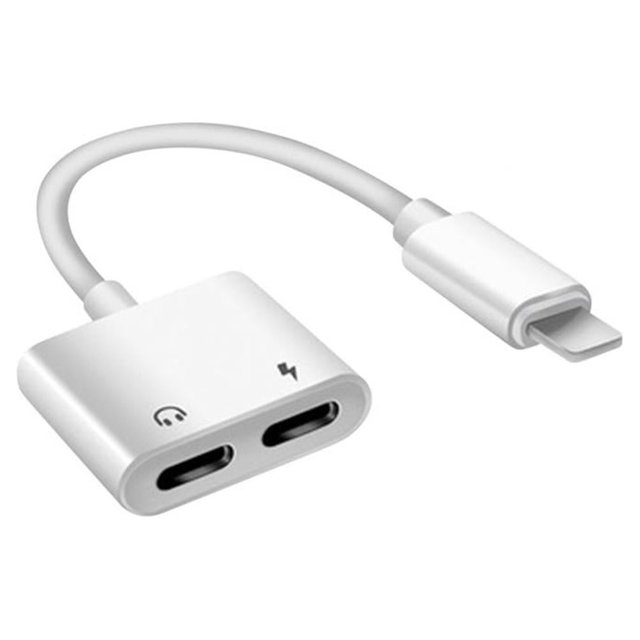 XZNGL Iphone Chargers 2 In 1 Headphone Adapter for Iphone to 3.5Mm Aux