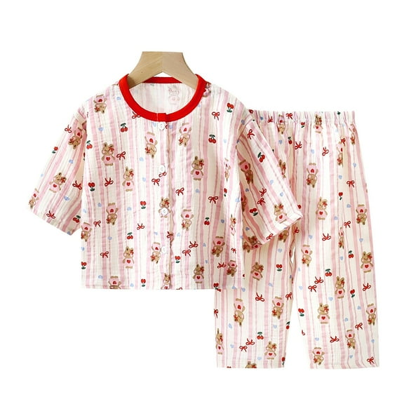 XZNPDUCQ Baby Toddler Girls Summer Outfit Set 3 6 12 18 24 Months 2T 3T Round Neck Sleeveless Letter Print Tank Tops with Denim Shorts Elastic Shorts 2Pcs Dailywear Pink，10-11 Years