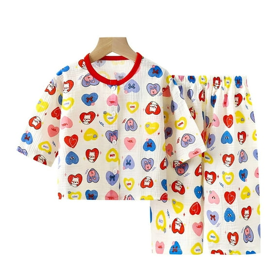 XZNPDUCQ Baby Toddler Girls Summer Outfit Set 3 6 12 18 24 Months 2T 3T Round Neck Sleeveless Letter Print Tank Tops with Denim Shorts Elastic Shorts 2Pcs Dailywear Red，2-3 Years