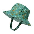 thumbnail image 1 of XZNPDUCQ Breathable Sun Hat Beach Hat Kid's Cartoon Sun Hat Wide Brim UPF 50+ Protection Hat For Toddler Boys Girls Adjustable Bucket Hat, 1 of 4