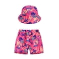 thumbnail image 1 of XZNPDUCQ Children Vest Suit Boy Shorts Summer Baby Fashion Cartoon Print Children ClothingPajamas Set Summer Outfit (18-24 Months,Watermelon Red), 1 of 6
