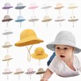 thumbnail image 1 of XZNPDUCQ Girls Boys Outdoor Play Hat S Kids Sun Hat Bucket Hat For Toddler Girls Boys Sun Toddler Summer Hats, 1 of 7